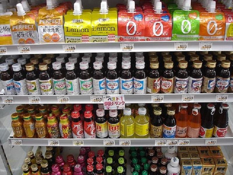What are the most popular nonacoholic beverages in Japan?